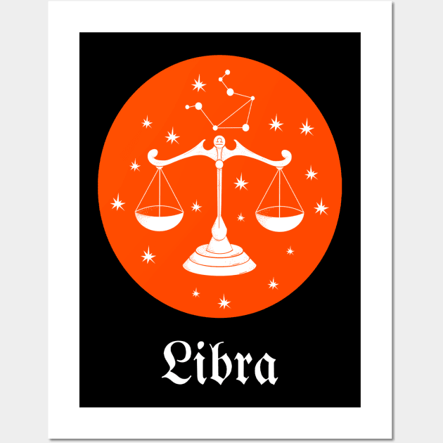 LIBRA HOROSCOPE Wall Art by Top To Bottom